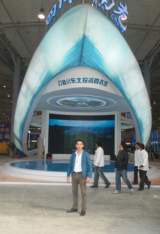 展览展示-铁架软膜制作